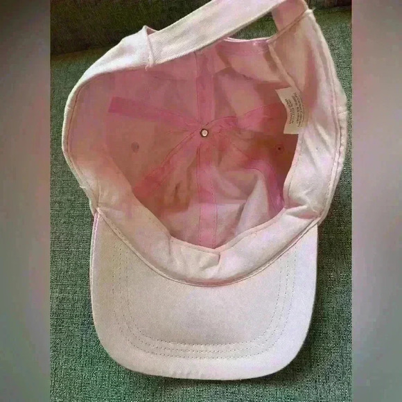 Think Pink Breast Cancer Awareness womens velcrow back ball hat - Picture 6 of 8
